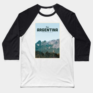 Visit Argentina Baseball T-Shirt